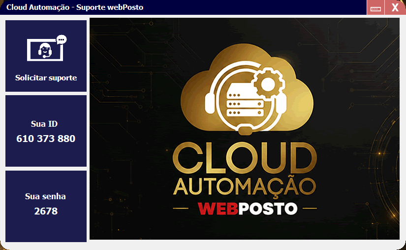 Aplicativo Cloud Automação Suporte